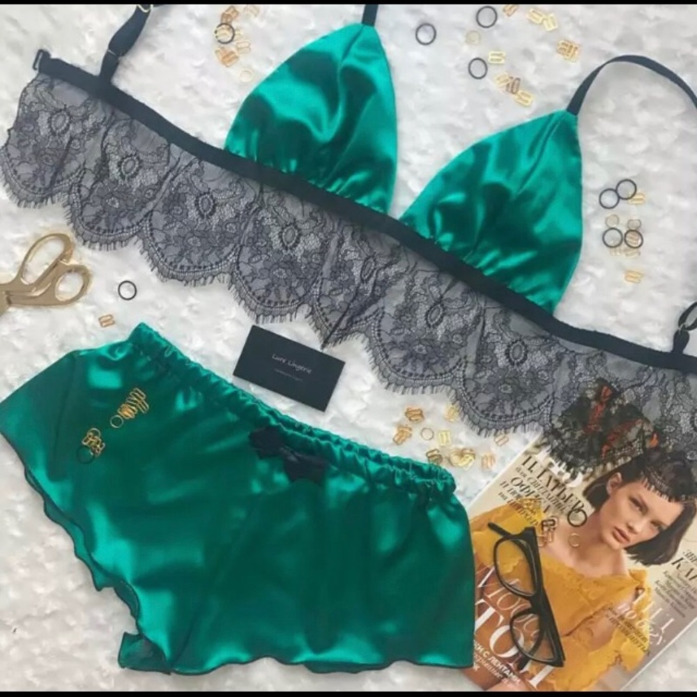 Green two piece